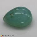 Natural Peru opal 9.50 Carats Paraiba Blue Green Pear Cabochon 17x13 mm Loose Gemstone - Image 1