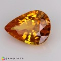 Natural Sapphire 1.24 Carats Golden Yellow Pear 8x6 mm Loose Gemstone - Image 4