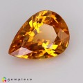 Natural Sapphire 1.24 Carats Golden Yellow Pear 8x6 mm Loose Gemstone - Image 7