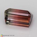 Natural Tourmaline 3.54 Carats Pink to Champagne Emerald 10x6 mm Loose Gemstone - Image 5