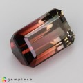 Natural Tourmaline 3.54 Carats Pink to Champagne Emerald 10x6 mm Loose Gemstone - Image 6