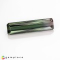 Natural Tourmaline 9.60 Carats Green to Light Pink Emerald Cut 25x7 mm Loose Gemstone - Image 6