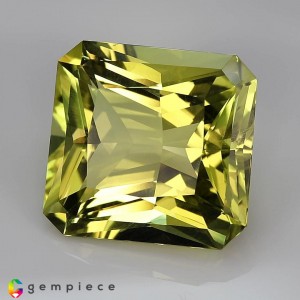 prasiolite  47.37cts - 24x23mm