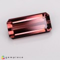 Natural Tourmaline 2.78 Carats Sweet Pink Emerald Cut 12x6 mm Loose Gemstone - Image 1