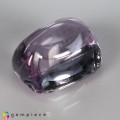 Natural Kunzite 21.36 Carats Very Light Pink Cushion Cabochon 17x14 mm Loose Gemstone - Image 4