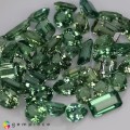 Natural Apatite 49.36 Carats Mint Green Mixed Mixed Lot Loose Gemstone - Image 3