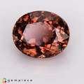 Natural Tourmaline 3.20 Carats Padparadscha Pink Oval 10x8 mm Loose Gemstone - Image 2