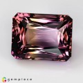 Natural Ametrine 42.63 Carats Purple to Yellow Emerald Cut 22x17 mm Loose Gemstone - Image 2
