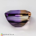 Natural Ametrine 42.63 Carats Purple to Yellow Emerald Cut 22x17 mm Loose Gemstone - Image 4