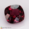 Natural Rhodolite garnet 2.68 Carats Purplish Pink Antique Cushion 8x5 mm Loose Gemstone - Image 1