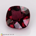 Natural Rhodolite garnet 2.68 Carats Purplish Pink Antique Cushion 8x5 mm Loose Gemstone - Image 3