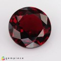 Natural Spinel 1.80 Carats Intense Blood Red Round 8x4 mm Loose Gemstone - Image 2