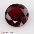 Natural Spinel 1.80 Carats Intense Blood Red Round 8x4 mm Loose Gemstone - Image 3