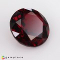 Natural Spinel 1.80 Carats Intense Blood Red Round 8x4 mm Loose Gemstone - Image 6