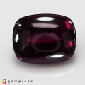Natural Rhodolite garnet 13.14 Carats Purplish Pink Buff Top 15x12 mm Loose Gemstone - Image 1