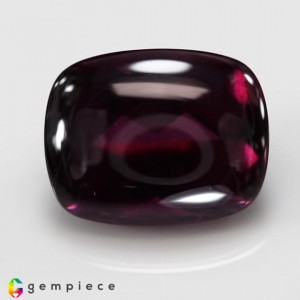 rhodolite garnet  13.14cts - 15x12mm