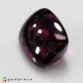 Natural Rhodolite garnet 13.14 Carats Purplish Pink Buff Top 15x12 mm Loose Gemstone - Image 3