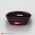 Natural Rhodolite garnet 13.14 Carats Purplish Pink Buff Top 15x12 mm Loose Gemstone - Image 4
