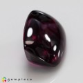 Natural Rhodolite garnet 13.14 Carats Purplish Pink Buff Top 15x12 mm Loose Gemstone - Image 5
