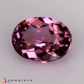 Natural Malaya garnet 1.27 Carats Sweet Purplish Pink Oval 7x6 mm Loose Gemstone - Image 2