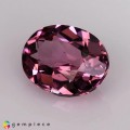 Natural Malaya garnet 1.27 Carats Sweet Purplish Pink Oval 7x6 mm Loose Gemstone - Image 3
