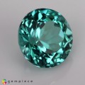 Natural Apatite 1.73 Carats Paraiba Blue Green Round 7x5 mm Loose Gemstone - Image 5