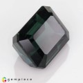 Natural Tourmaline 4.84 Carats Teal Blue Green Emerald Cut 10x8 mm Loose Gemstone - Image 5