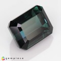 Natural Tourmaline 4.84 Carats Teal Blue Green Emerald Cut 10x8 mm Loose Gemstone - Image 6