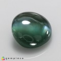 Natural Green to light purple pink natural alexandrite cats eye 2.51 Carats Green to Light Purple Pink Round Cabochon 8x4 mm Loose Gemstone - Image 7