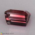 Natural Tourmaline 1.54 Carats Pink to Champagne Emerald Cut 7x6 mm Loose Gemstone - Image 5