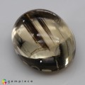 Natural Scapolite 61.80 Carats Light Brown Yellow Oval Cabochon 27x22 mm Loose Gemstone - Image 5