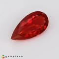 Natural Fire Opal 1.71 Carats Orange Red With Mild Rainbow Flashes Pear 13x7 mm Loose Gemstone - Image 5