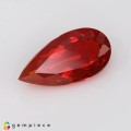 Natural Fire Opal 1.71 Carats Orange Red With Mild Rainbow Flashes Pear 13x7 mm Loose Gemstone - Image 6