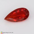 Natural Fire Opal 1.71 Carats Orange Red With Mild Rainbow Flashes Pear 13x7 mm Loose Gemstone - Image 7