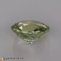 Natural Amblygonite 1.04 Carats Yellowish Green Round 7x4 mm Loose Gemstone - Image 4
