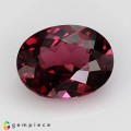 Natural Rhodolite garnet 3.85 Carats Purplish Pink Oval 11x8 mm Loose Gemstone - Image 5