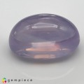 Natural Lavender Quartz 70.97 Carats Lavender Oval Cabochon 30x19 mm Loose Gemstone - Image 1