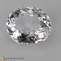 Natural Petalite 12.29 Carats White Oval 17x15 mm Loose Gemstone - Image 2