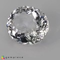 Natural Petalite 12.29 Carats White Oval 17x15 mm Loose Gemstone - Image 3