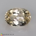 Natural Montebrasite 2.44 Carats Very Light Baby Yellow Oval 10x7 mm Loose Gemstone - Image 1
