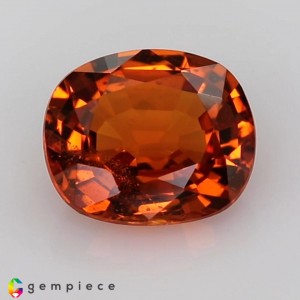 spessartite garnet  1.90cts - 8x7mm