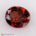 Natural Zircon 5.18 Carats Orange Red Oval 11x9 mm Loose Gemstone - Image 3