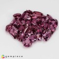 Natural Malaya garnet 23.39 Carats Purplish Pink Mixed Mixed Lot Loose Gemstone - Image 4