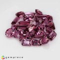 Natural Malaya garnet 23.39 Carats Purplish Pink Mixed Mixed Lot Loose Gemstone - Image 5