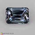 Natural Apatite 4.49 Carats Steel Blue Emerald 11x8 mm Loose Gemstone - Image 6