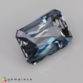 Natural Apatite 4.49 Carats Steel Blue Emerald 11x8 mm Loose Gemstone - Image 5
