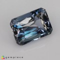 Natural Apatite 4.49 Carats Steel Blue Emerald 11x8 mm Loose Gemstone - Image 7