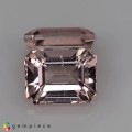 Natural Tourmaline pair 5.77 Carats Light Baby Pink Emerald Cut 9x7 mm Loose Gemstone - Image 3