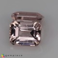 Natural Tourmaline pair 5.77 Carats Light Baby Pink Emerald Cut 9x7 mm Loose Gemstone - Image 4