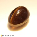 Natural Apatite cats eye 14.27 Carats Honey Brown Oval Cabochon 15x11 mm Loose Gemstone - Image 3